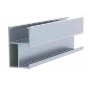 1.17m de Riel de aluminio para paneles