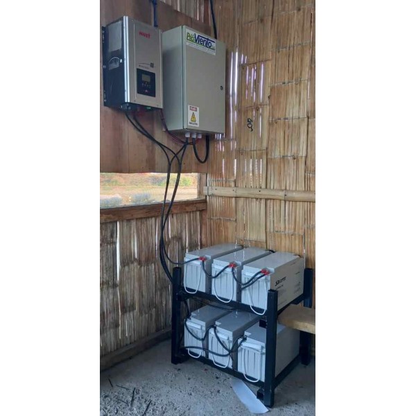 2021: Dos sistemas para una camaronera en la Isla Puna