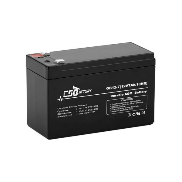 Bateria 7Ah/12VDC AGM de  CSBattery