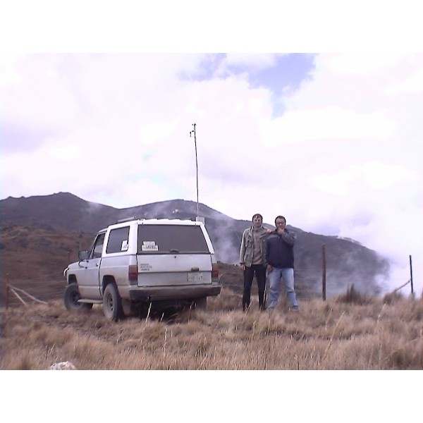 2004: Instalación de una torre exploratoria para la mineria IMC en Cuenca