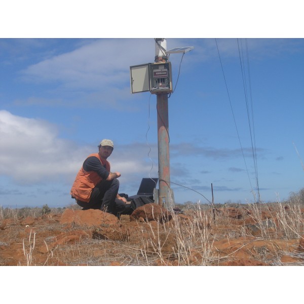 2008: 5 años midiendo el recurso eólico para el PNUD en Galapagos
