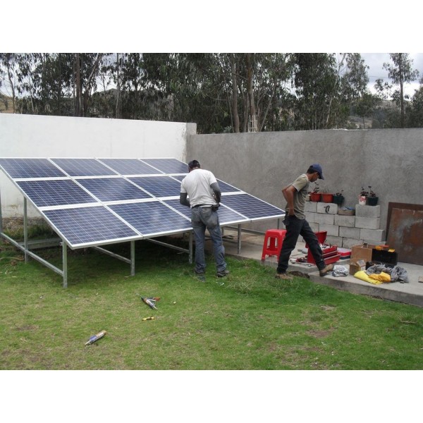 2012: Un sistema fotovoltaico para una fundación en Cuenca