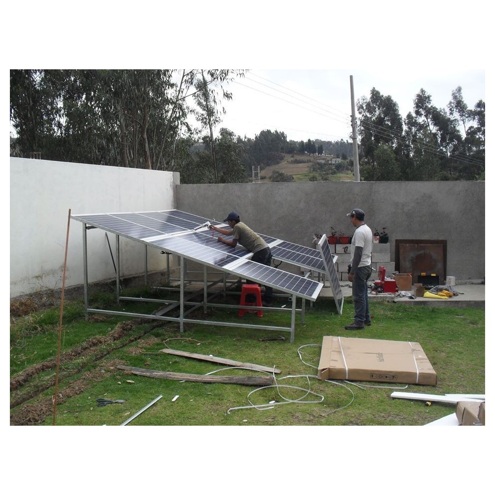 2012: Un sistema fotovoltaico para una fundación en Cuenca