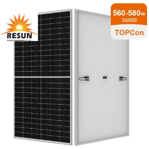 Panel Solar Monocristalino Halfcell TOPCON 580Wp/24VDC RESUN