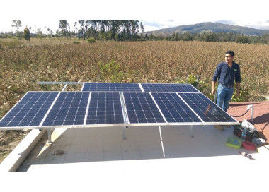 2017: Electrificando una casa en el Guayllabamba