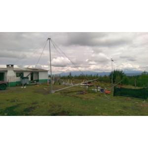 2018: Un aerogenerador para alimentar los guardabosques de NOVOPAN