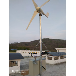 2020 Dos aerogeneradores para la Universidad de Portoviejo