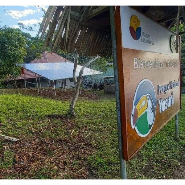 2022: 4kWp en el Parque Nacional Yasuní