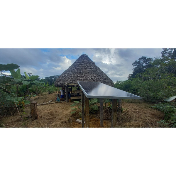 2023: Instalación de 13 sistemas para una aldea en el Rio Tigre