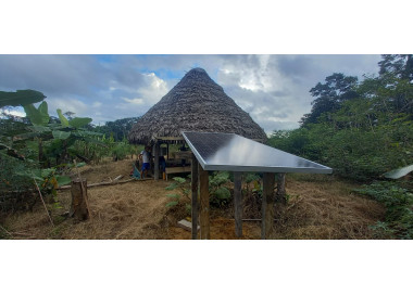 2023: Instalación de 13 sistemas para una aldea en el Rio Tigre