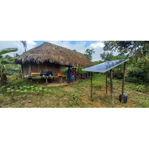 2023: Instalación de 13 sistemas para una aldea en el Rio Tigre