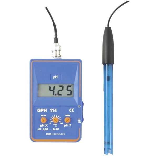 Medidor de pH con sonda externa GREISINGER